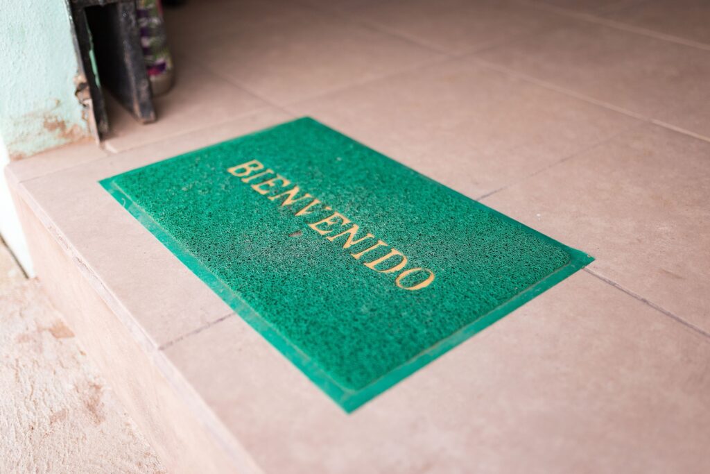 Synthetic doormat